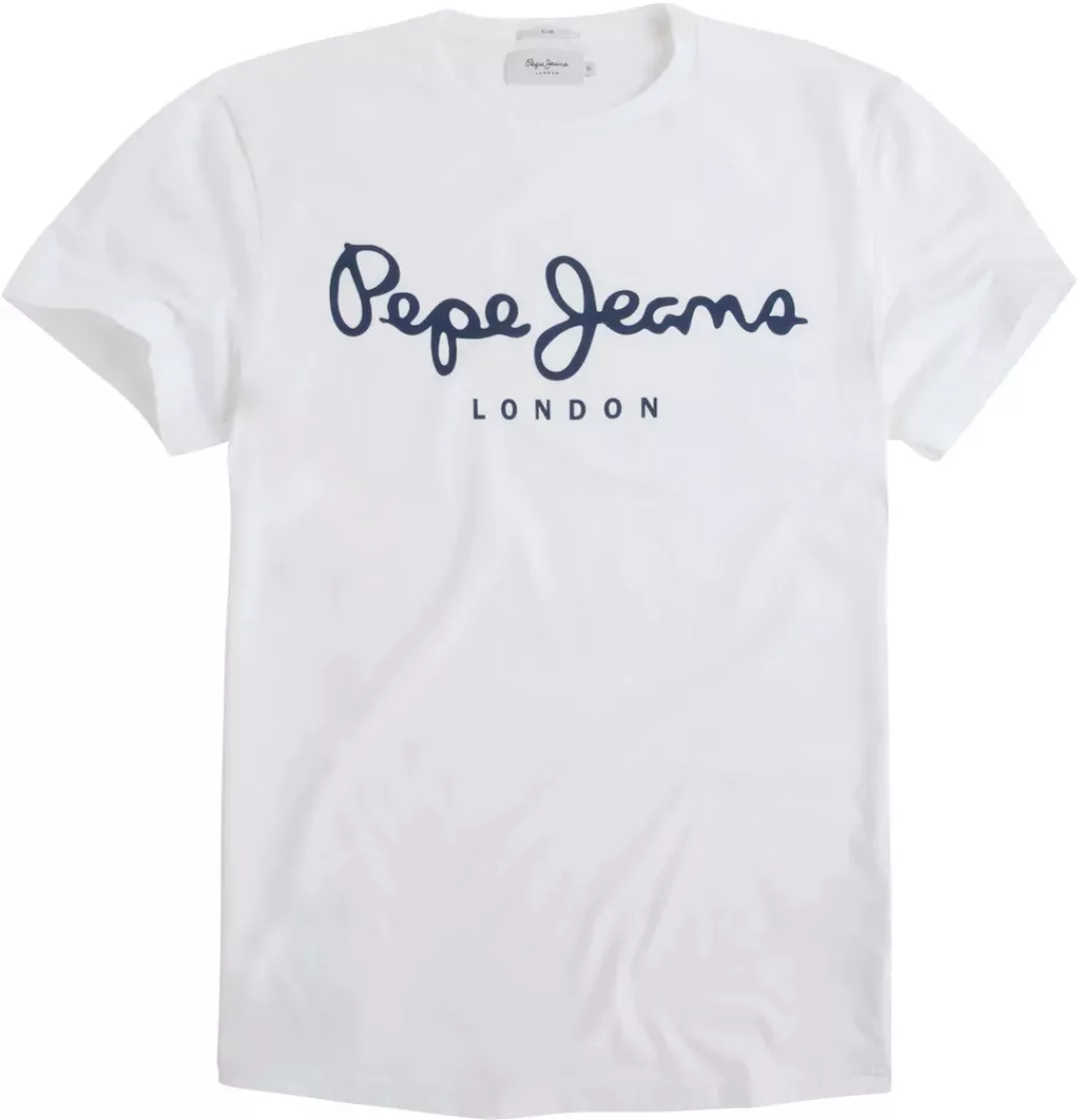 Pepe Jeans Herren Rundhals T-Shirt EGGO N - Regular Fit günstig online kaufen