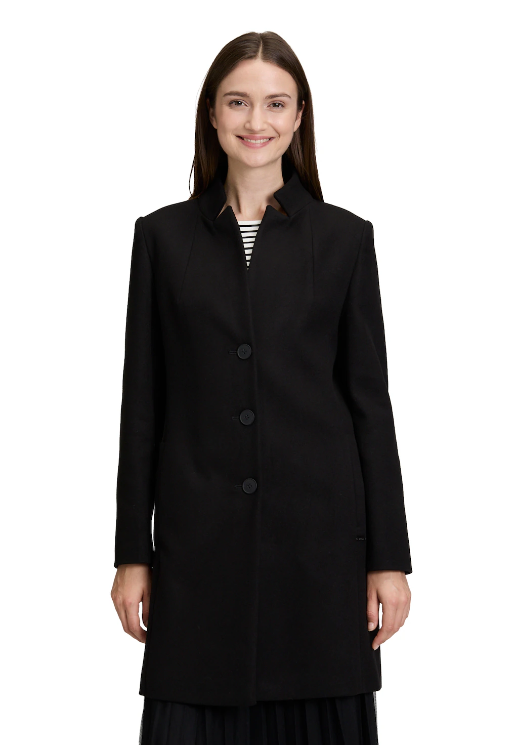 Betty&Co Wintermantel "Betty & Co Damen Blazermantel mit Knöpfen" günstig online kaufen