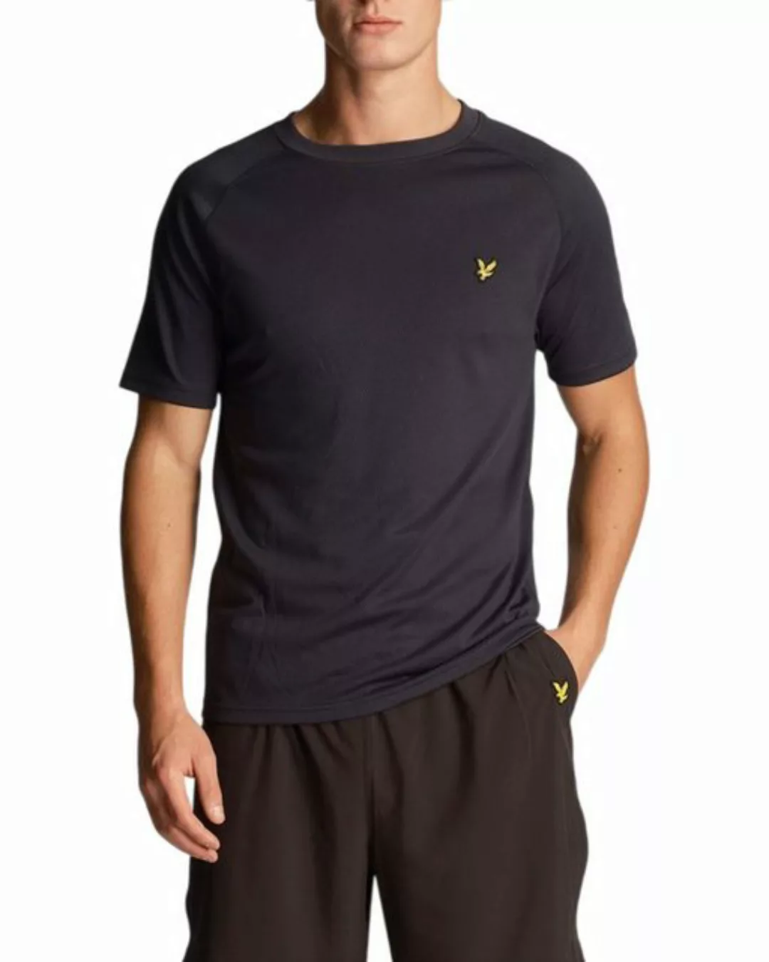 Lyle & Scott T-Shirt Herren Raglan, Elastisch Und Atmungsaktiver Stoff günstig online kaufen