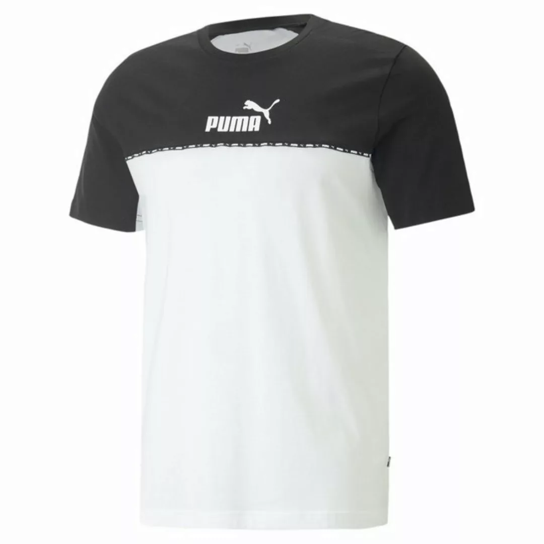 PUMA T-Shirt Essentials Block Tape T-Shirt Herren günstig online kaufen