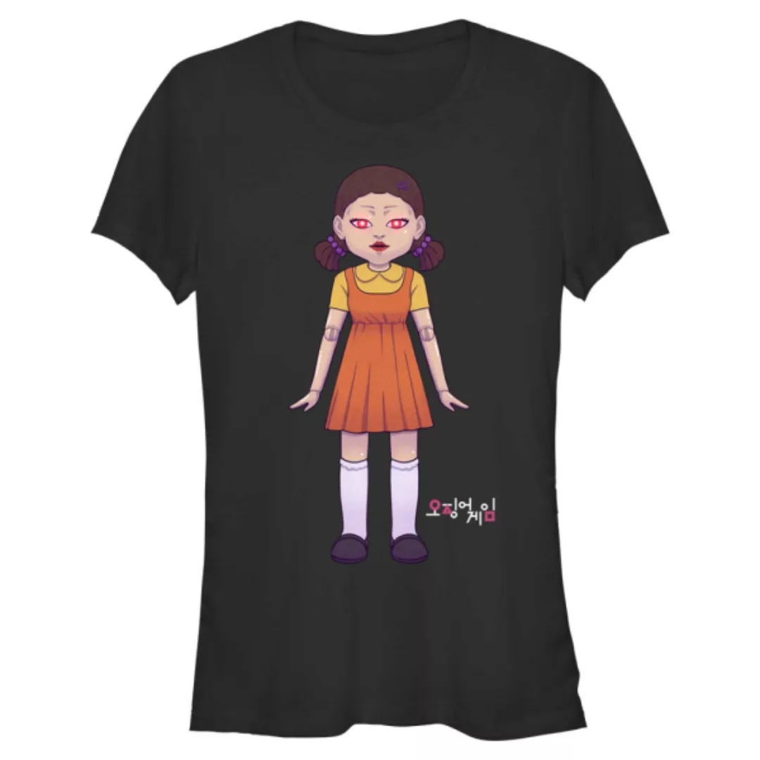 Netflix - Squid Game - Logo SG Doll - Frauen T-Shirt günstig online kaufen