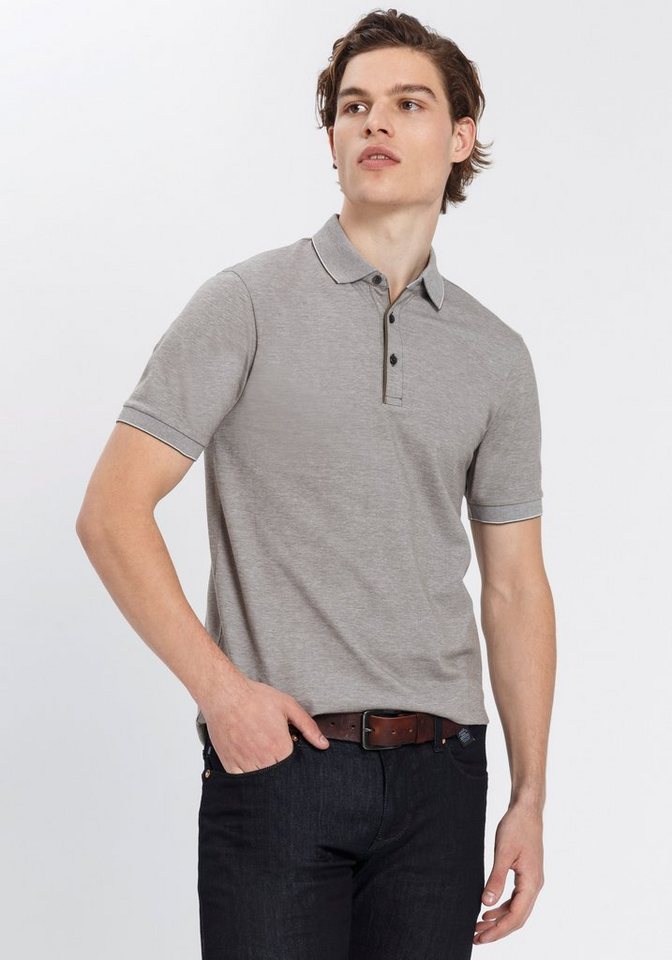 OLYMP Poloshirt Casual aus Baumwoll-Piqué günstig online kaufen