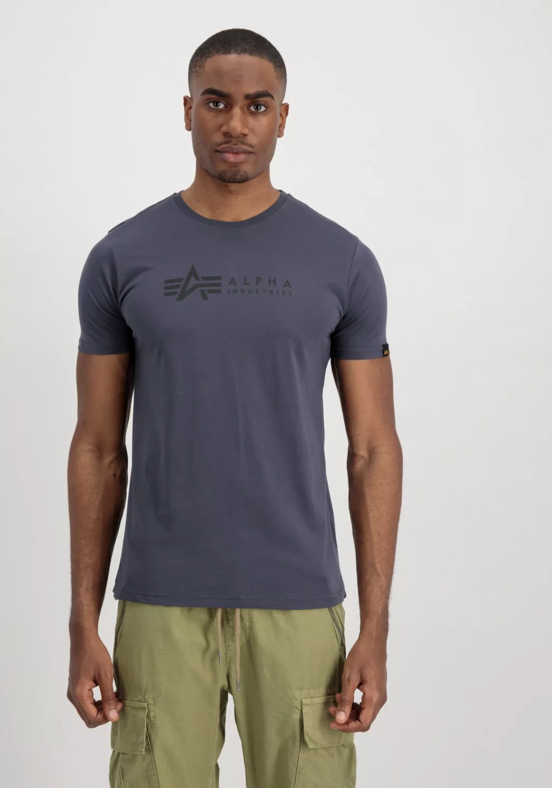 Alpha Industries T-Shirt "ALPHA INDUSTRIES Men - T-Shirts Alpha Label T 2 P günstig online kaufen