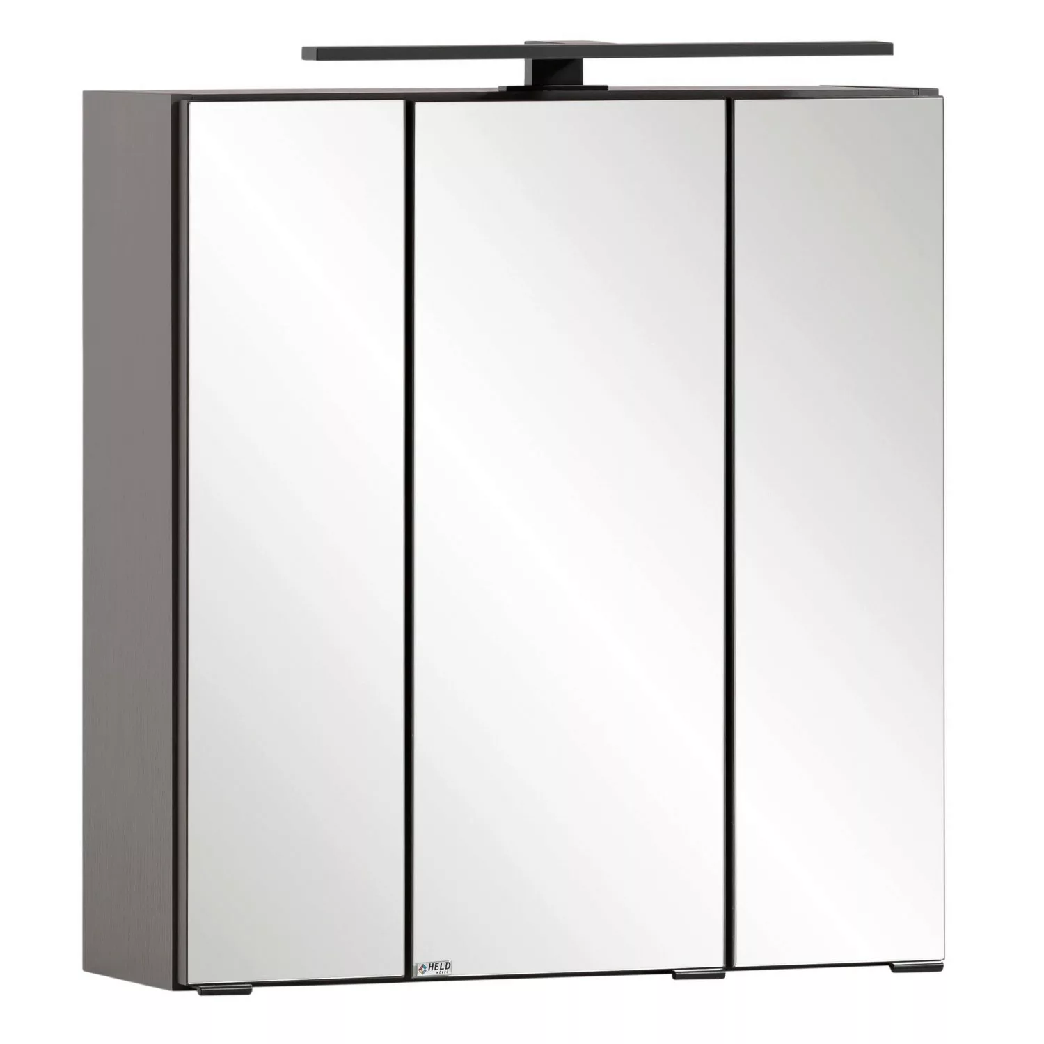 Held Möbel Spiegelschrank Padua 60 cm Graphit günstig online kaufen