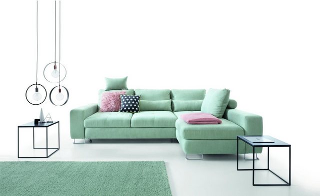 Xlmoebel Ecksofa Neues Ecksofa für das Wohnzimmer in L-Form aus Textilgeweb günstig online kaufen