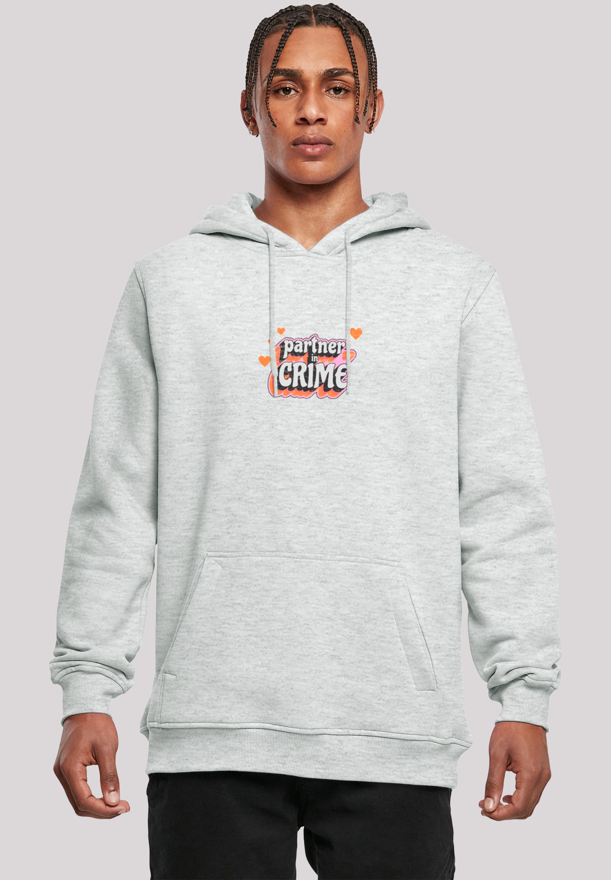 F4NT4STIC Kapuzenpullover "Partner In Crime Valentinstag Partner Design", P günstig online kaufen