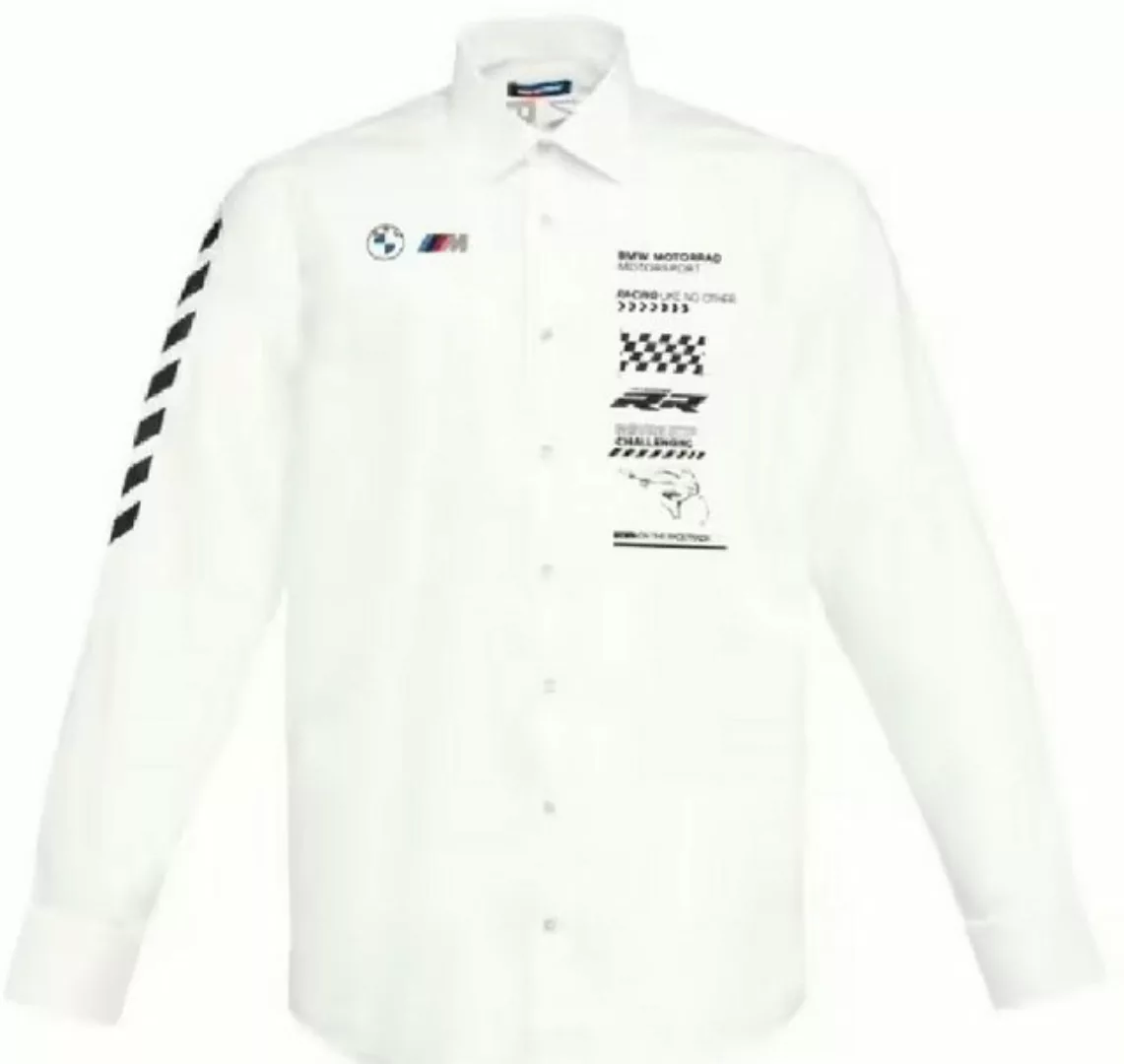 BMW Langarmhemd BMW Motorrad Race Team Hemd – Motorsport-Design 100 % Baumw günstig online kaufen