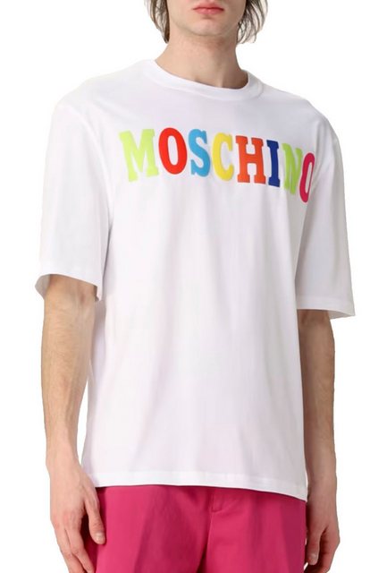 Moschino T-Shirt COUTURE T-shirt Oversize Multi Color Logo Printed Tee Shir günstig online kaufen