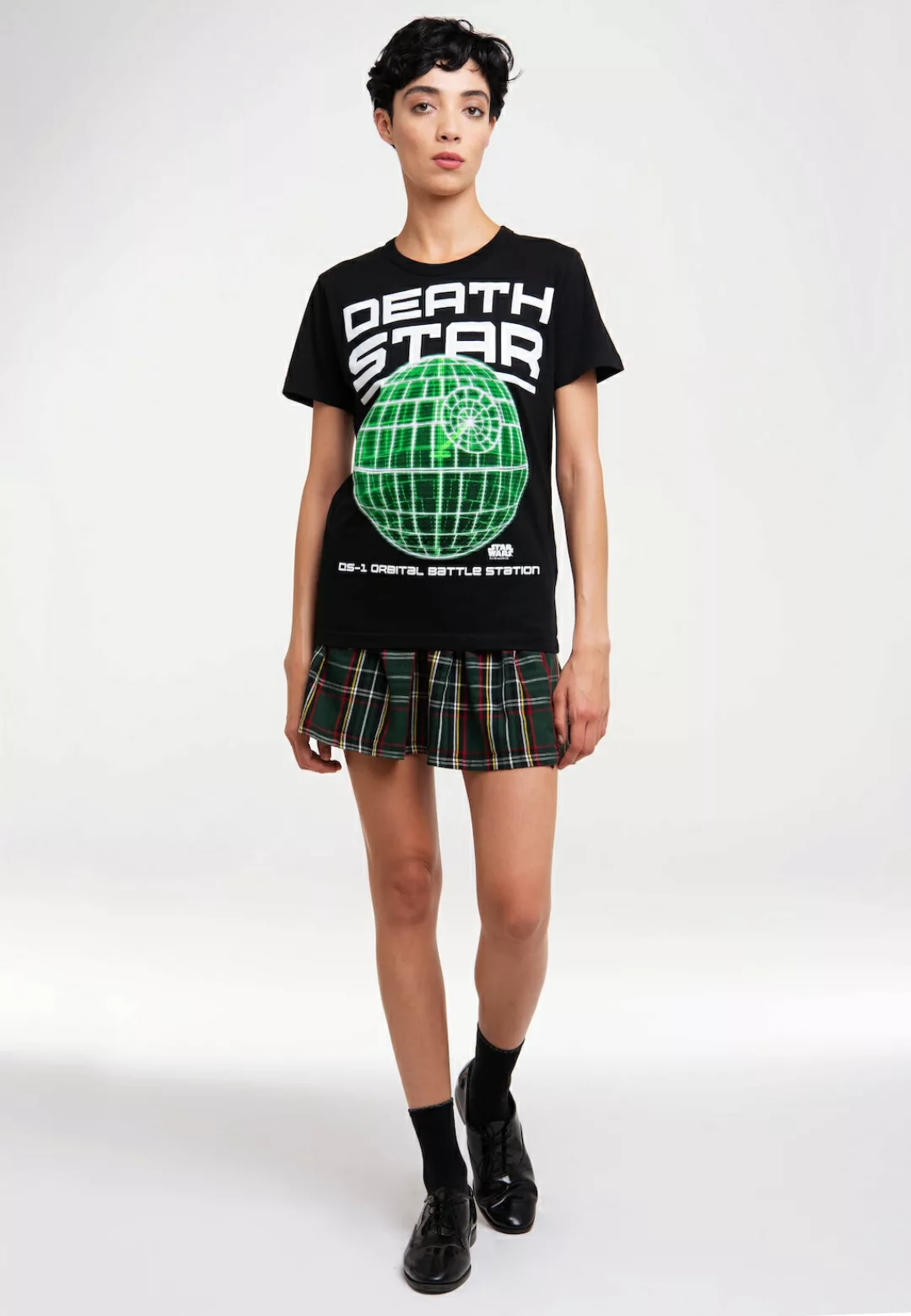 LOGOSHIRT T-Shirt "Star Wars - Death Star", mit coolem Print günstig online kaufen