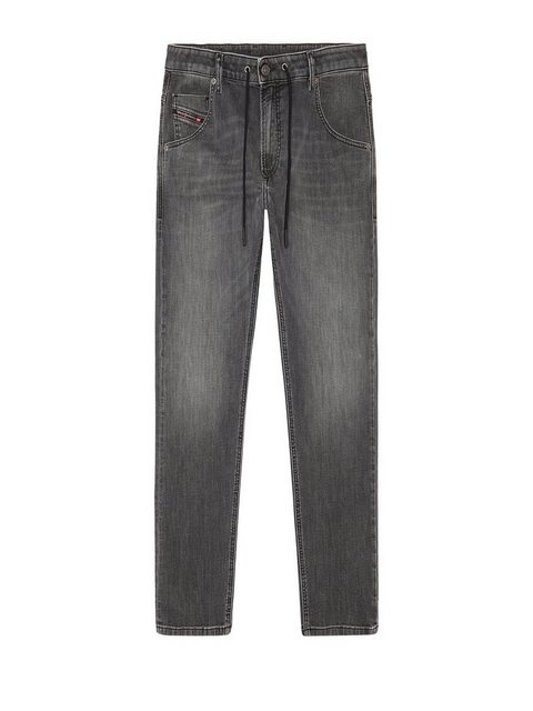 Diesel Tapered-fit-Jeans Regular Fit JoggJeans - Krooley 09D06 - Länge:32 günstig online kaufen