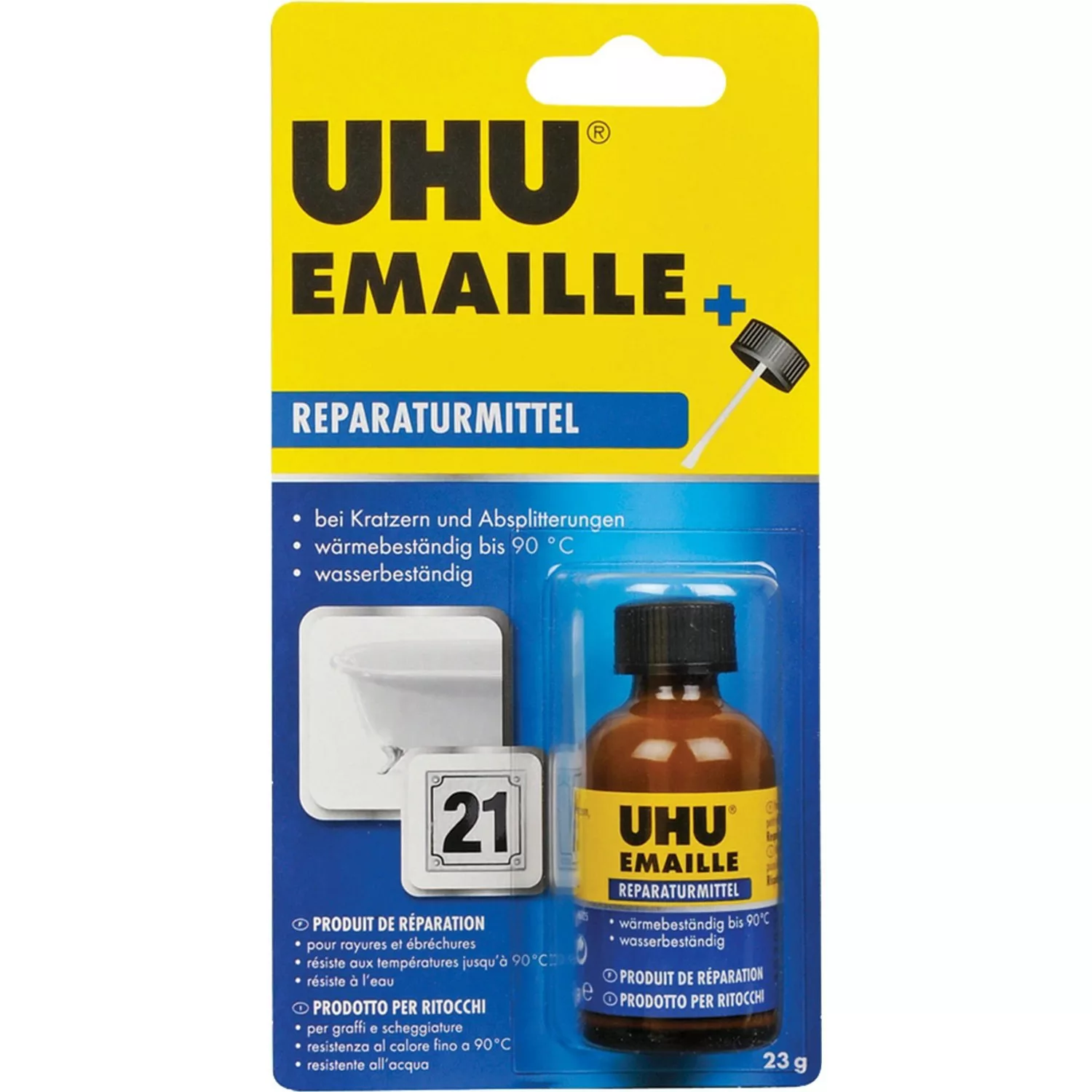 Uhu Emaille Reparaturmitttel Weiß 23 g günstig online kaufen