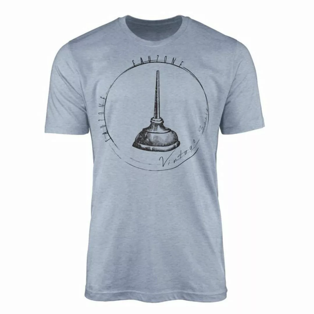 Sinus Art T-Shirt Vintage Herren T-Shirt Ölkanne günstig online kaufen