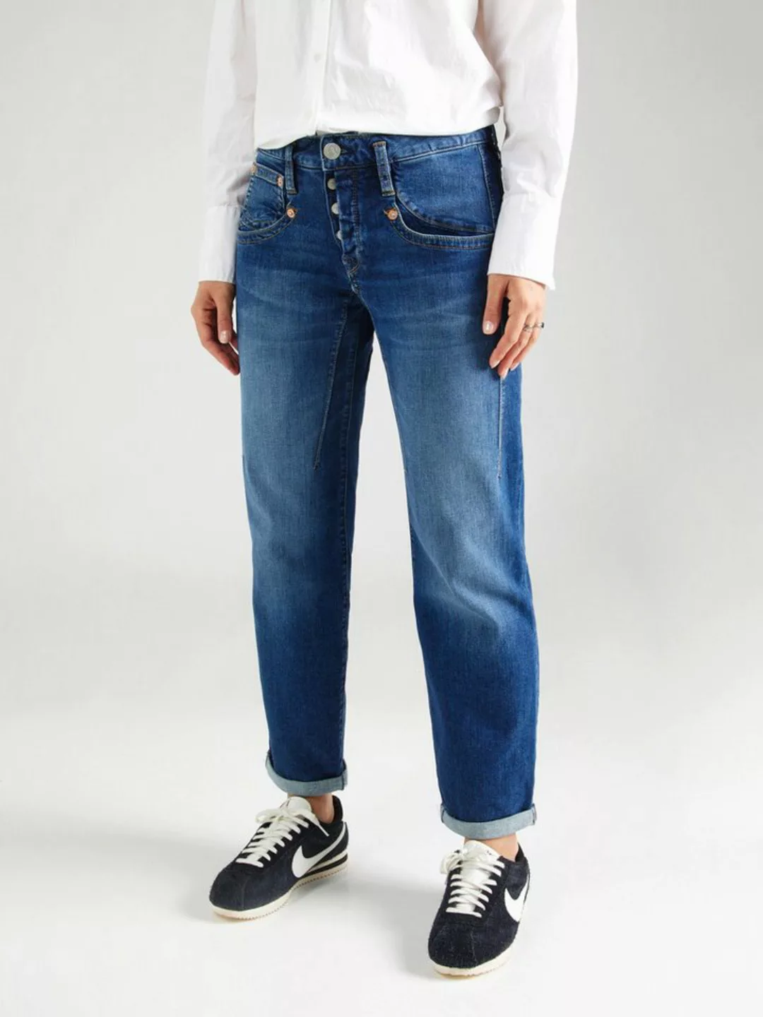 Herrlicher 7/8-Jeans Shyra (1-tlg) Plain/ohne Details günstig online kaufen