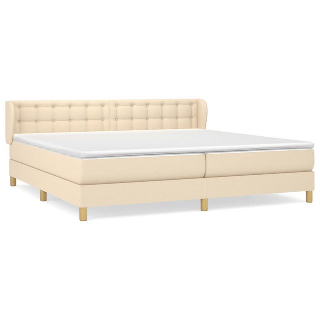 vidaXL Boxspringbett Bett Boxspringbett mit Matratze & Topper Stoff verschi günstig online kaufen