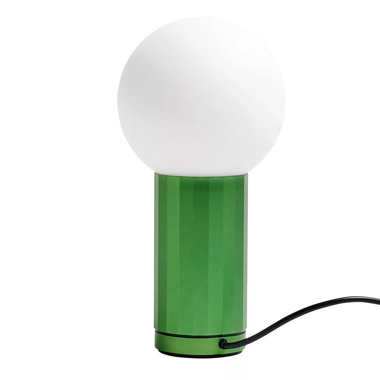 HAY Turn on LED-Tischlampe mit Dimmer, Fuß grün günstig online kaufen