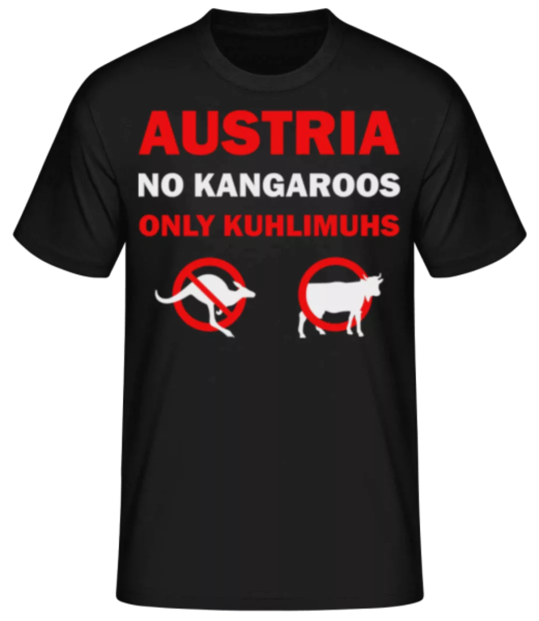 No Kangaroos Only Kuhlimuhs · Männer Basic T-Shirt günstig online kaufen