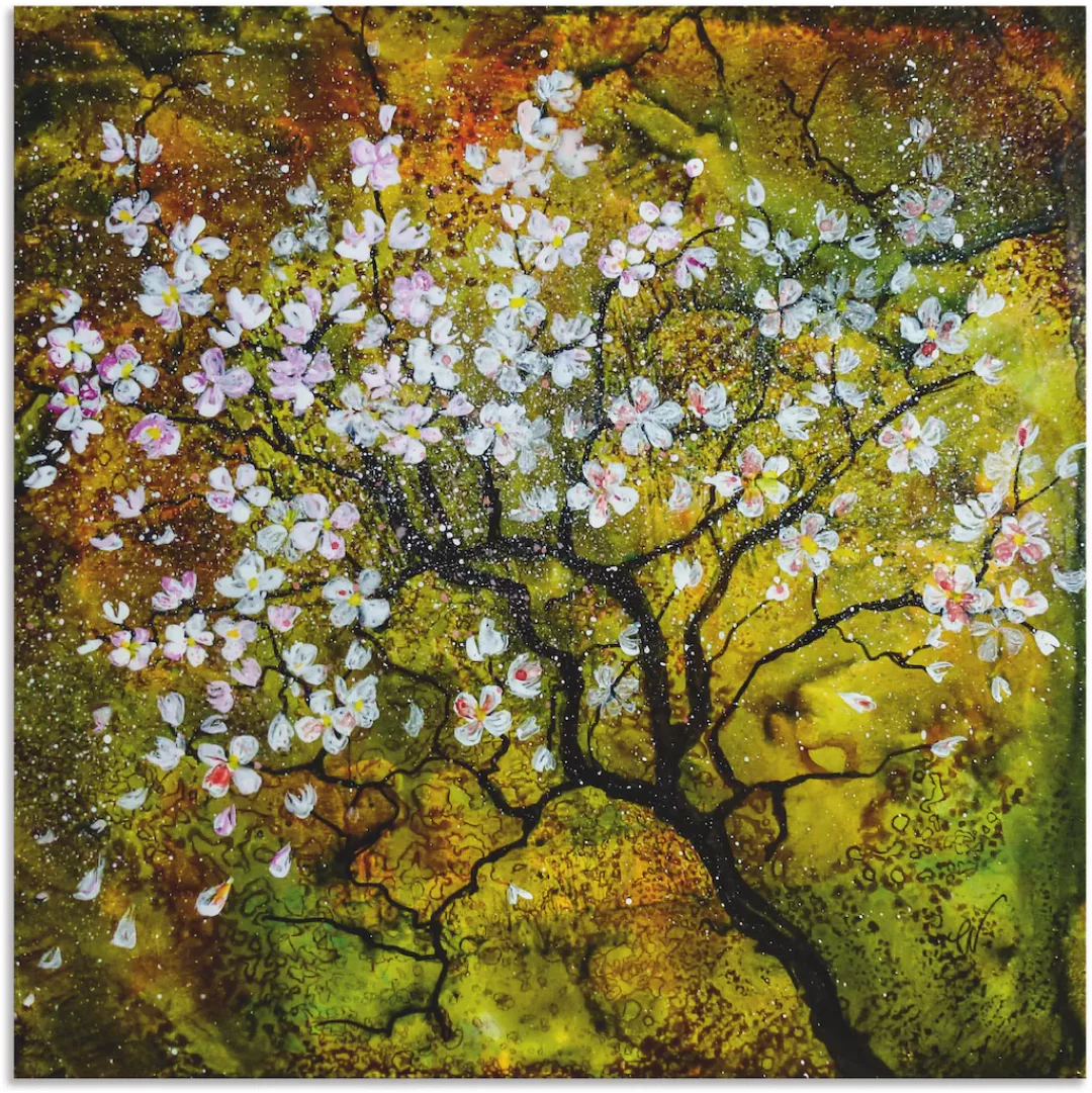 Artland Wandbild "Kirschblüte", Baumbilder, (1 St.), als Alubild, Outdoorbi günstig online kaufen