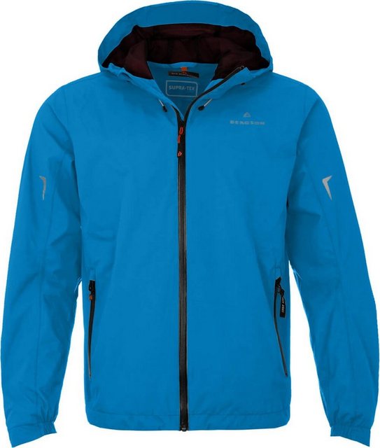 Bergson Outdoorjacke EGGEN Herren Regenjacke, Netzfutter, 12000 mm Wassersä günstig online kaufen