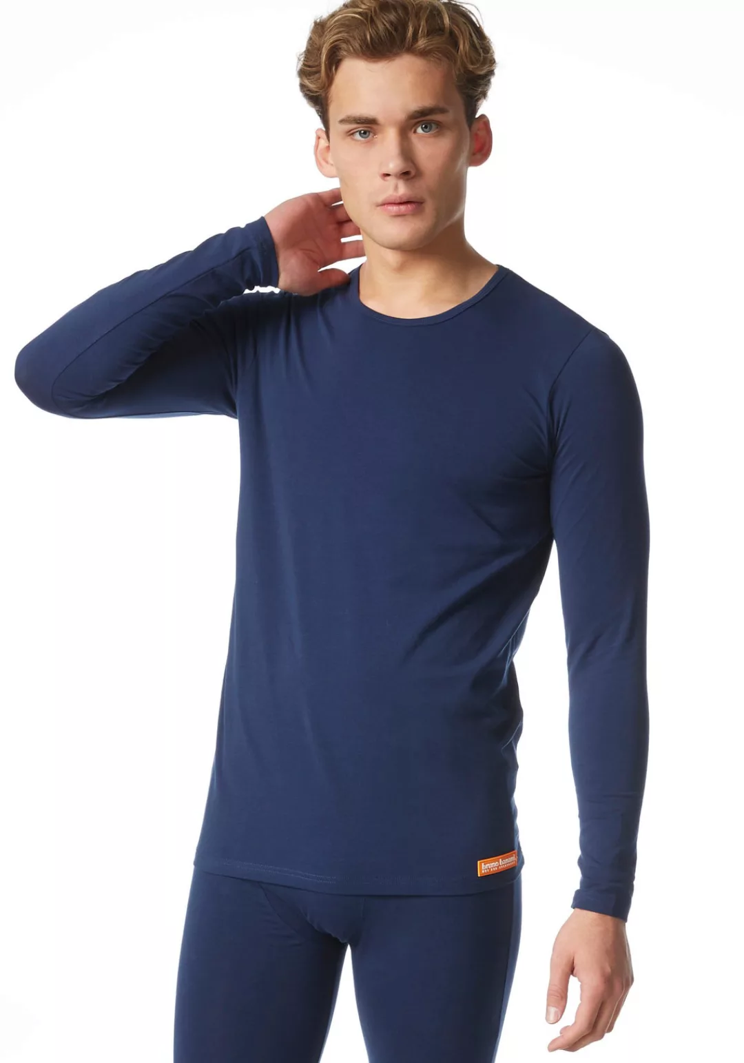 Bruno Banani Thermounterhemd "Warm Up", (Packung), mit kontrastfarbenen Mar günstig online kaufen