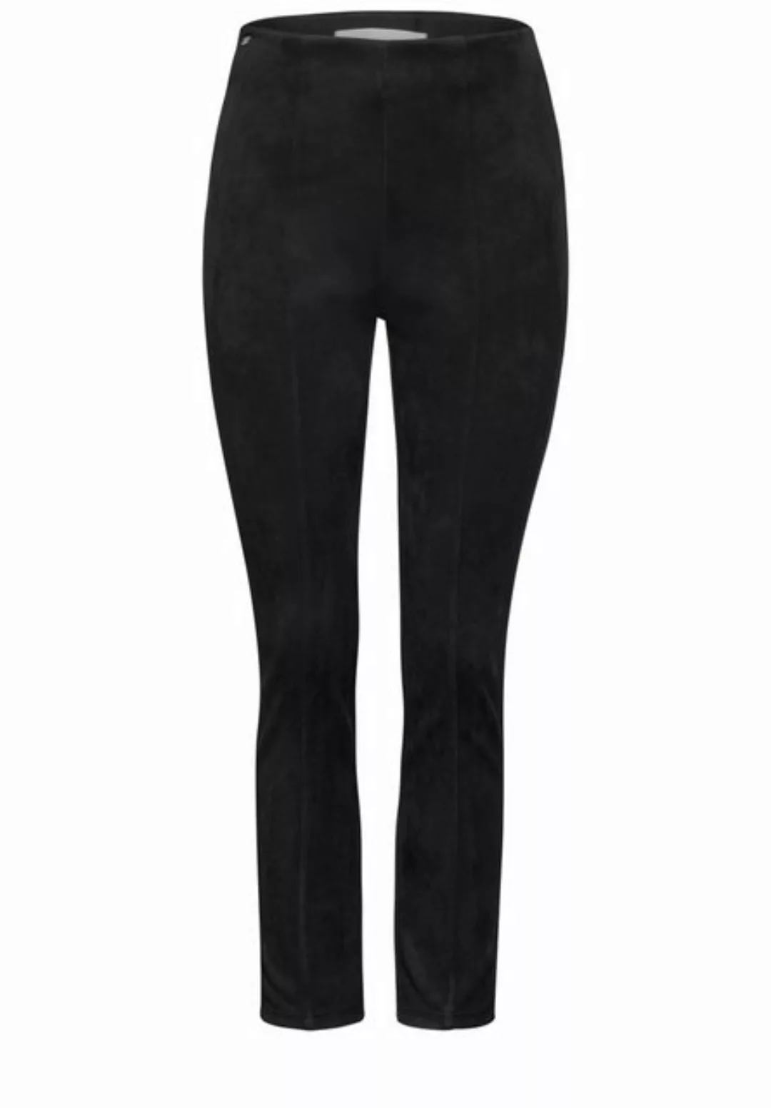 STREET ONE STUDIO Lederimitathose, High Waist günstig online kaufen