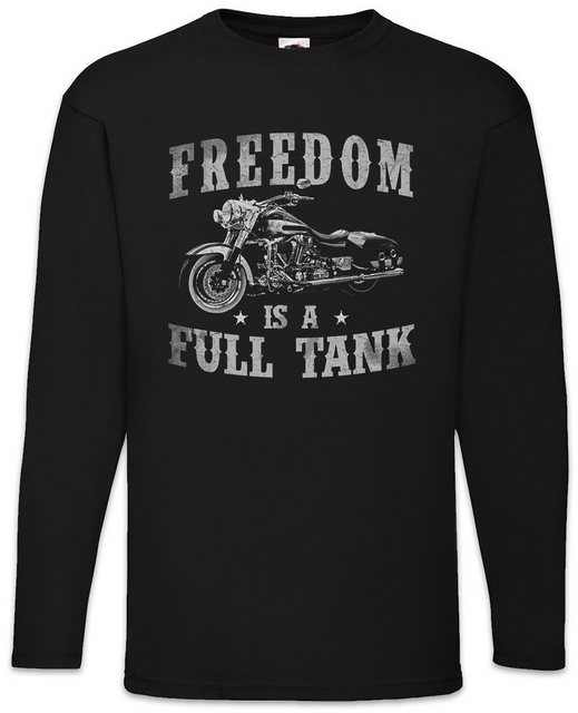 Urban Backwoods Langarmshirt Freedom Is A Full Tank Biker Langarm T-Shirt M günstig online kaufen