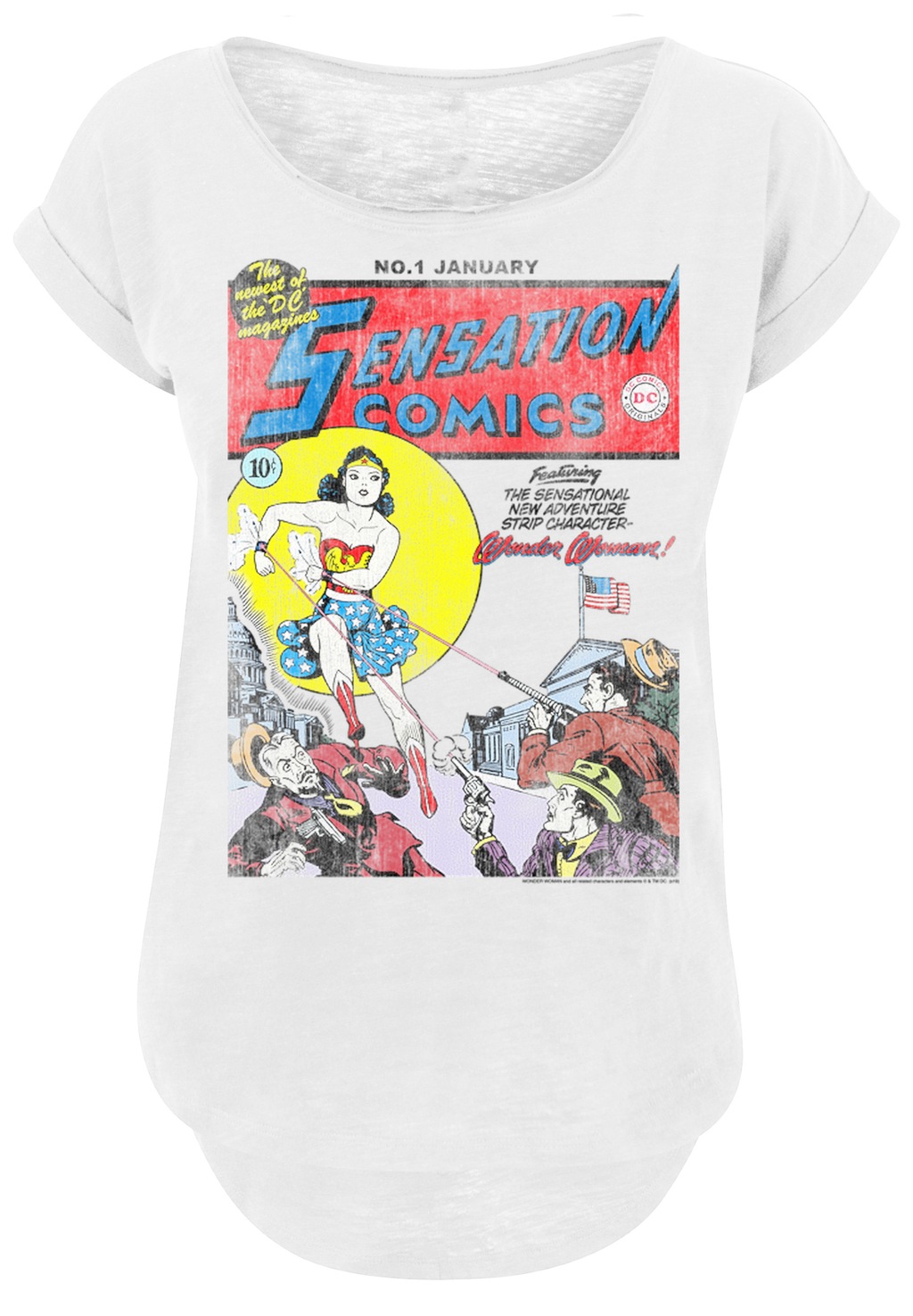 F4NT4STIC T-Shirt "DC Comics Wonder Woman Sensation Comics", Print günstig online kaufen