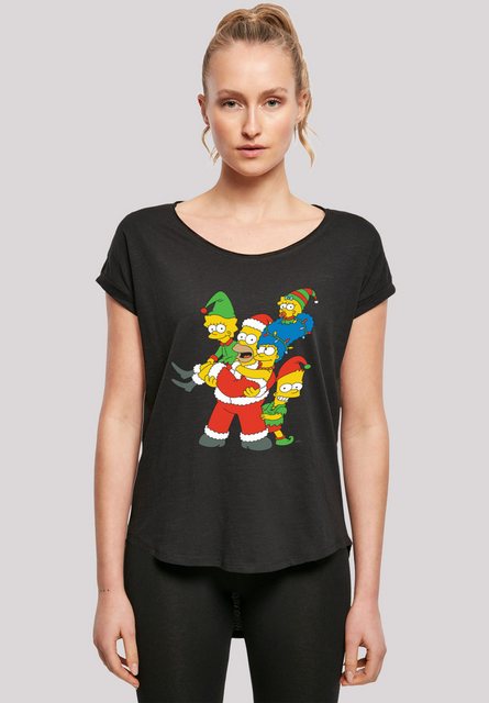 F4NT4STIC T-Shirt The Simpsons Christmas Weihnachten Family Print günstig online kaufen