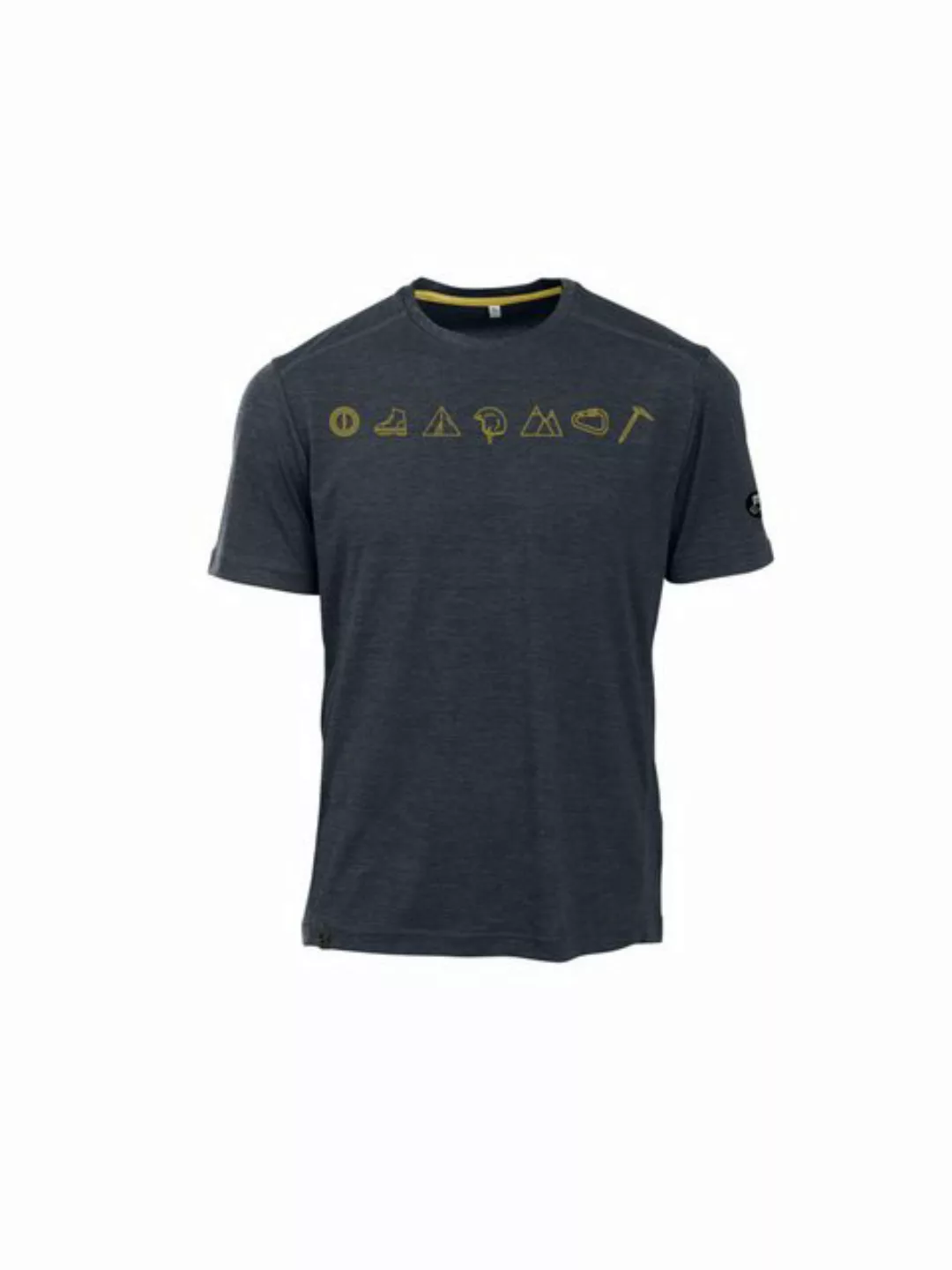 Maul Kurzarmshirt Grinberg fresh - 1/2 T-Shirt+Print - dark grey günstig online kaufen