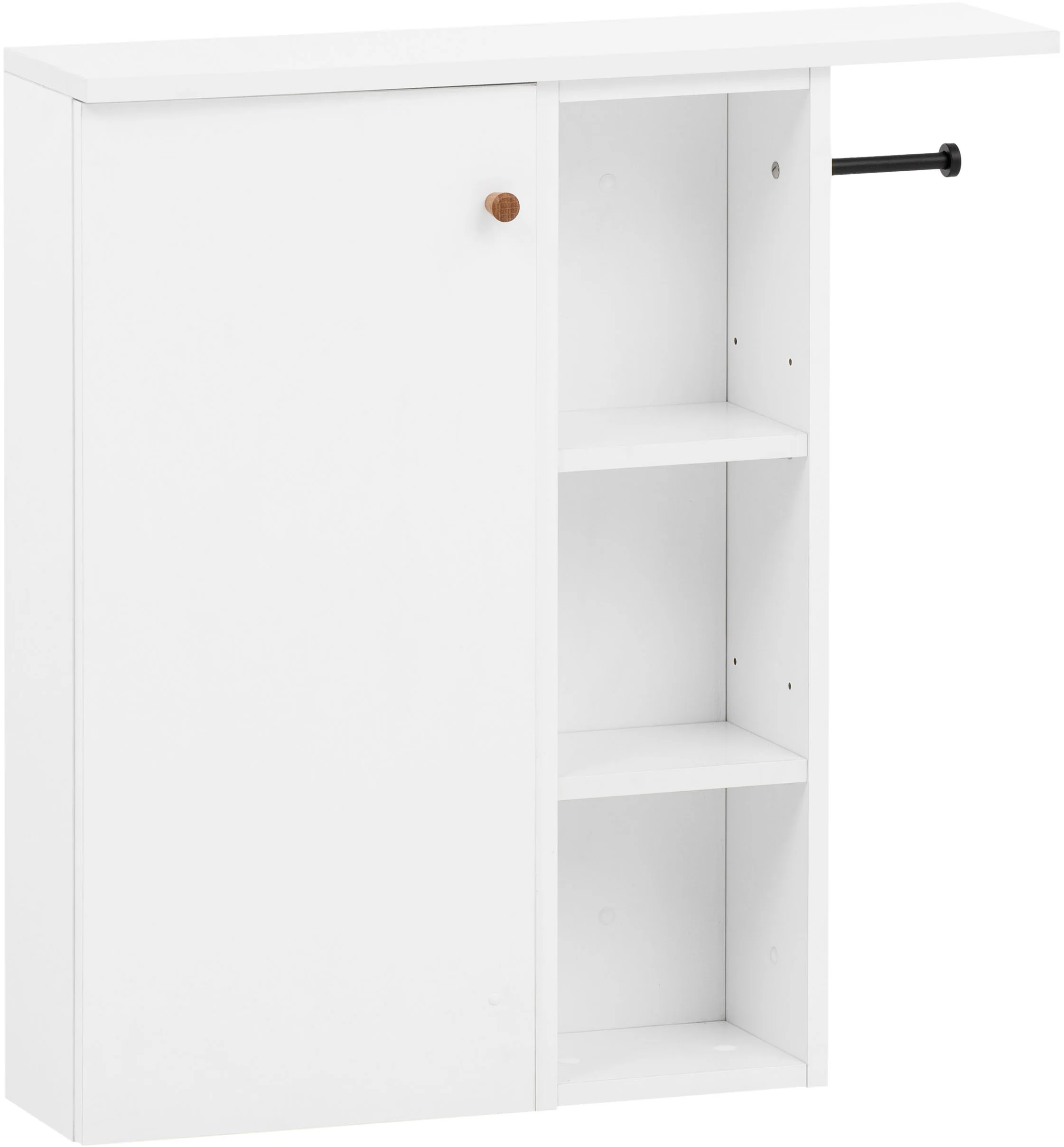 Schildmeyer Seitenschrank "Bjarne, Breite 70 cm, Griff aus Massivholz", Reg günstig online kaufen