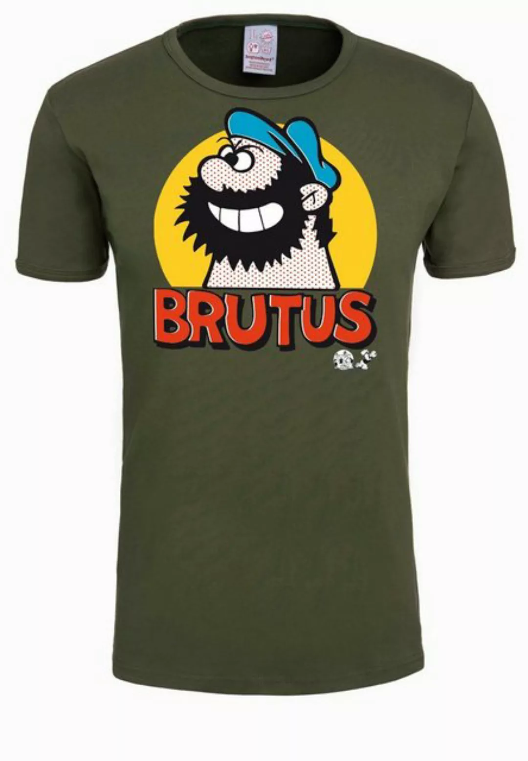 LOGOSHIRT T-Shirt "Brutus - Pop Art", mit lizenziertem Originaldesign günstig online kaufen