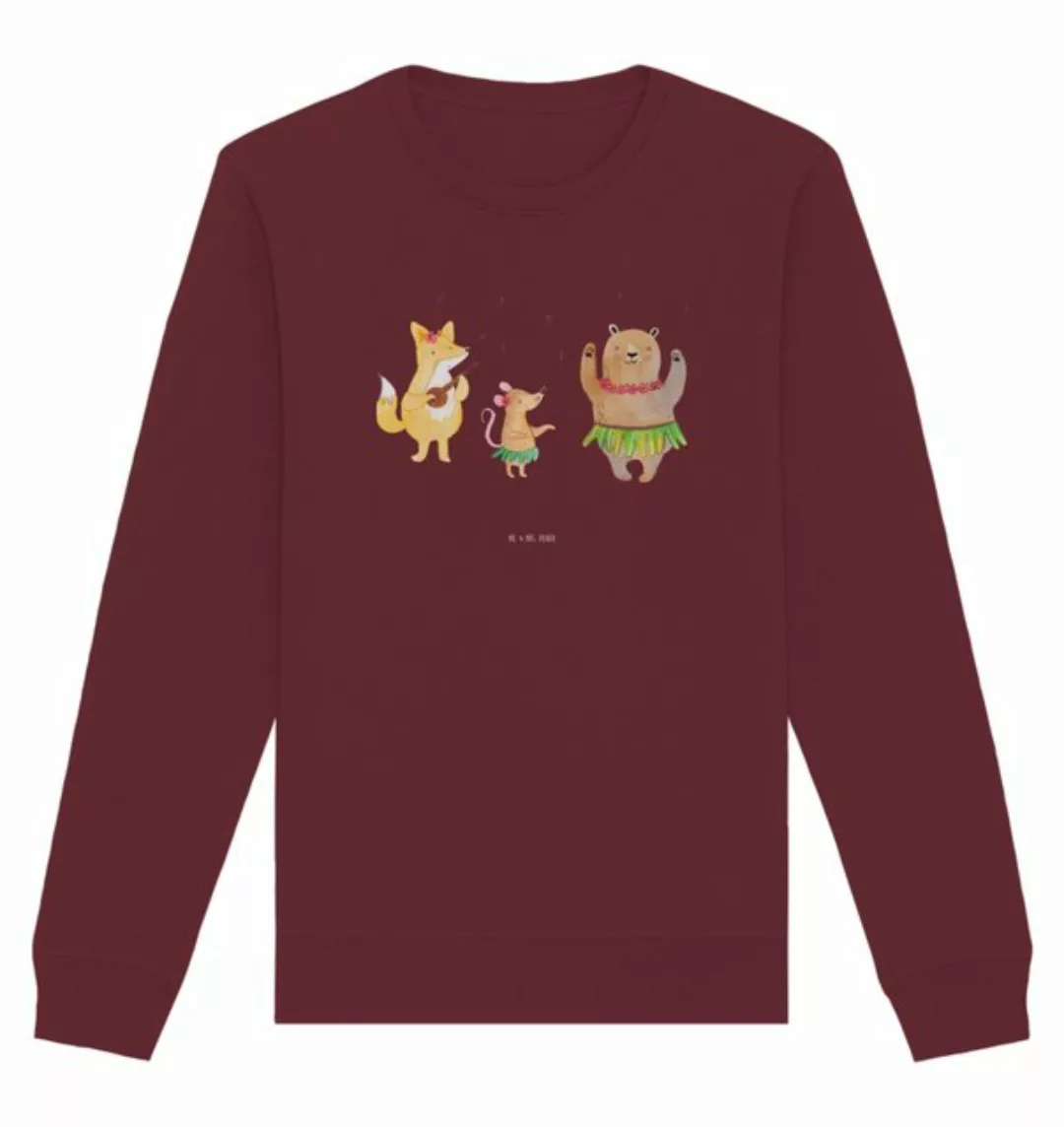 Mr. & Mrs. Panda Longpullover Waldtiere Aloha Größe M - Burgundy - Geschenk günstig online kaufen