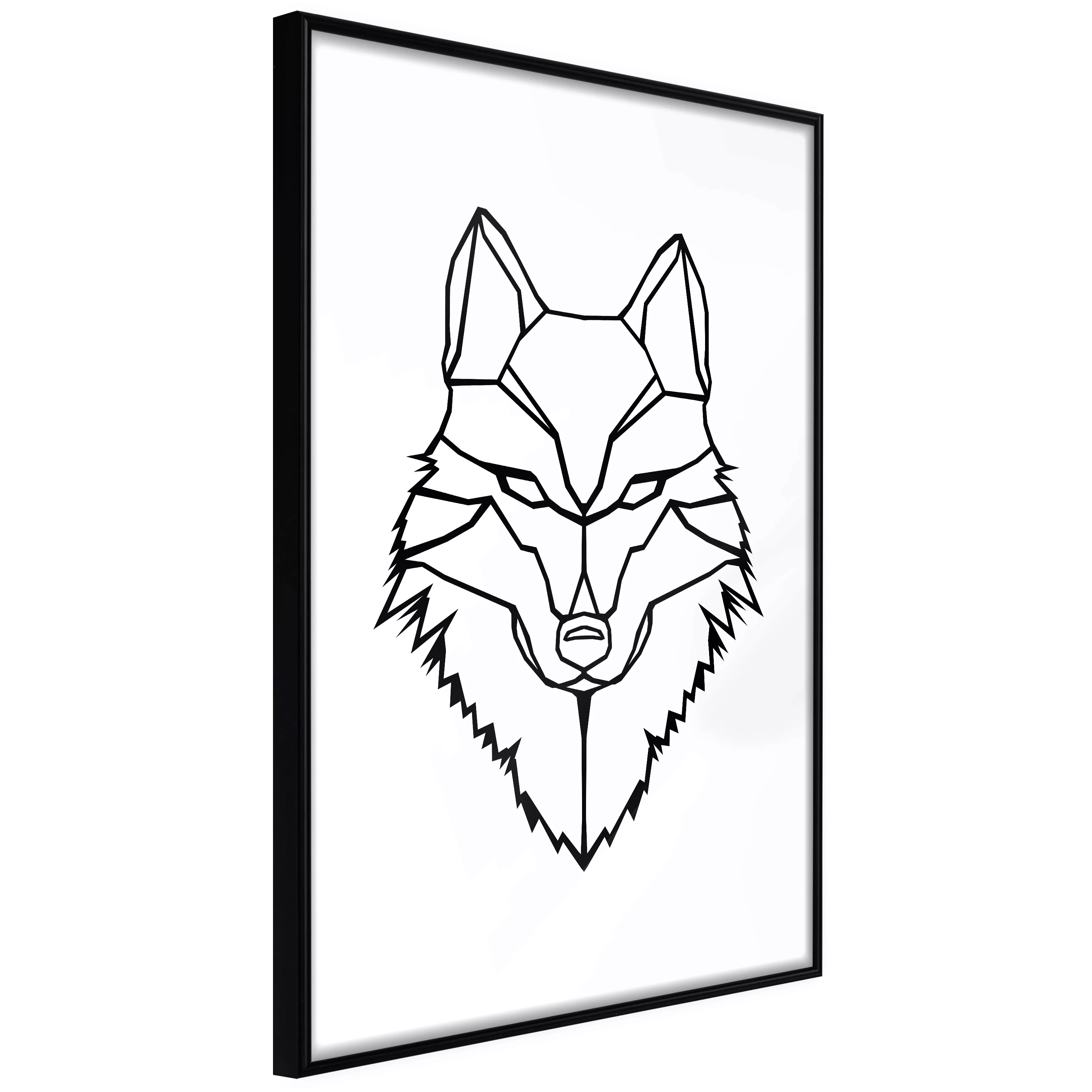 Poster - Wolf Look günstig online kaufen
