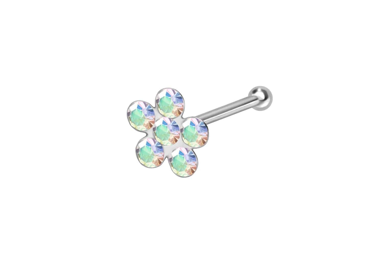 PIERCINGLINE Nasenpiercing 925er Silber Nasenstecker Pin günstig online kaufen