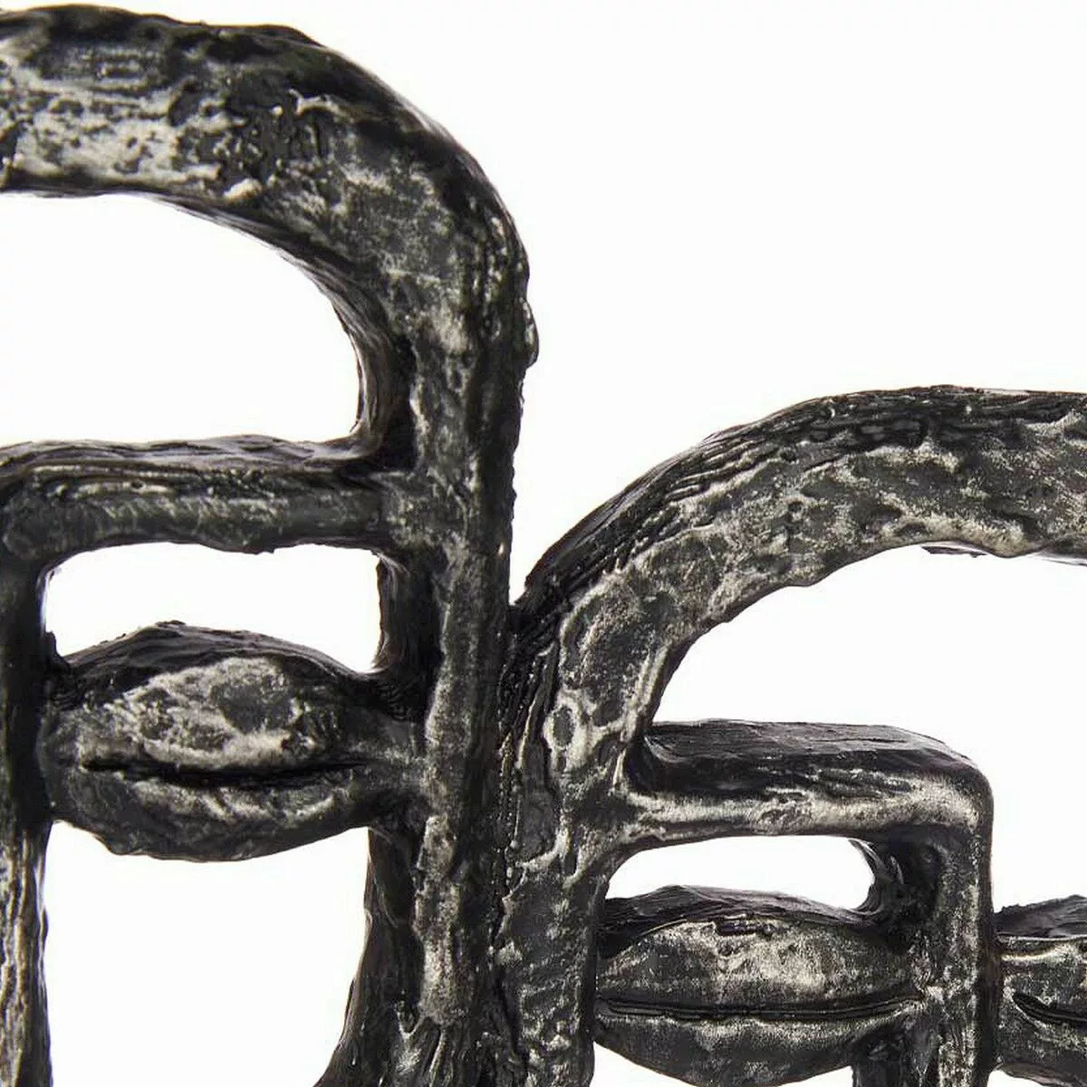 Deko-figur Gesicht Schwarz Polyesterharz (27 X 32,5 X 10,5 Cm) günstig online kaufen