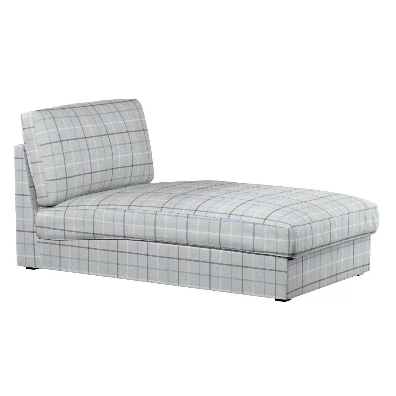 Bezug für Kivik Recamiere Sofa, hellblau- grau, Bezug für Kivik Recamiere, günstig online kaufen