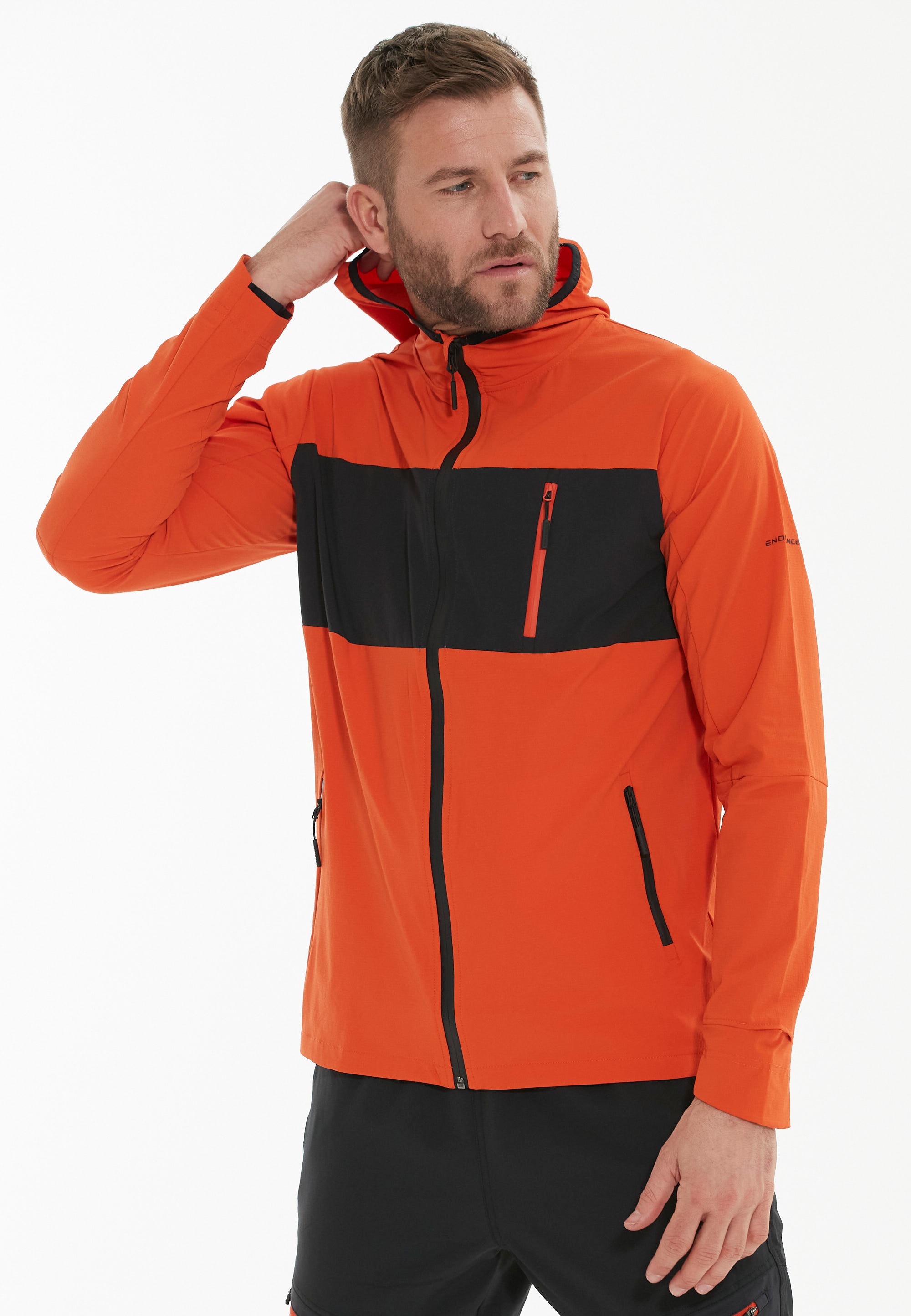 ENDURANCE Laufjacke "Tellent", mit wasserabweisendem Reißverschluss günstig online kaufen