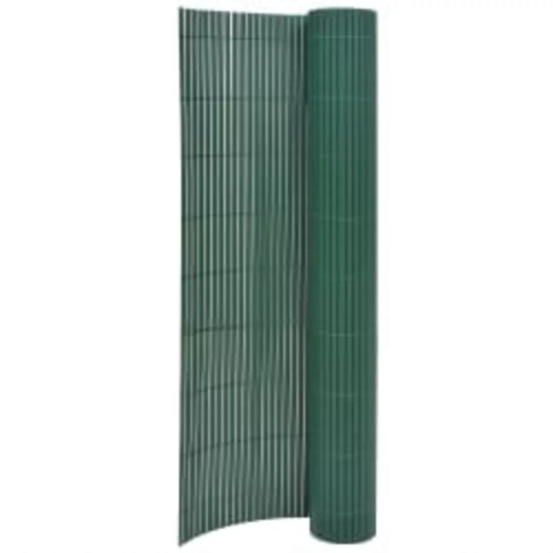 Gartenzaun Doppelseitig 110x300 Cm Grün günstig online kaufen