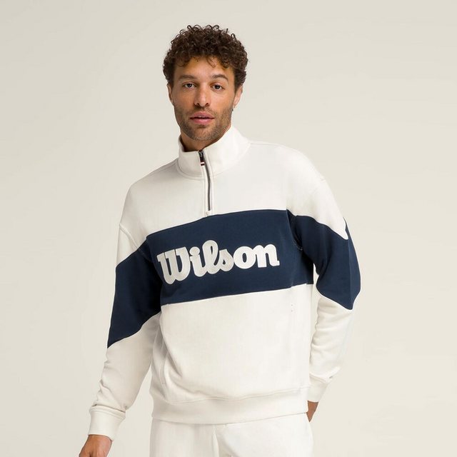 Wilson Sweatshirt M Parkside Half-Zip Sandrift günstig online kaufen