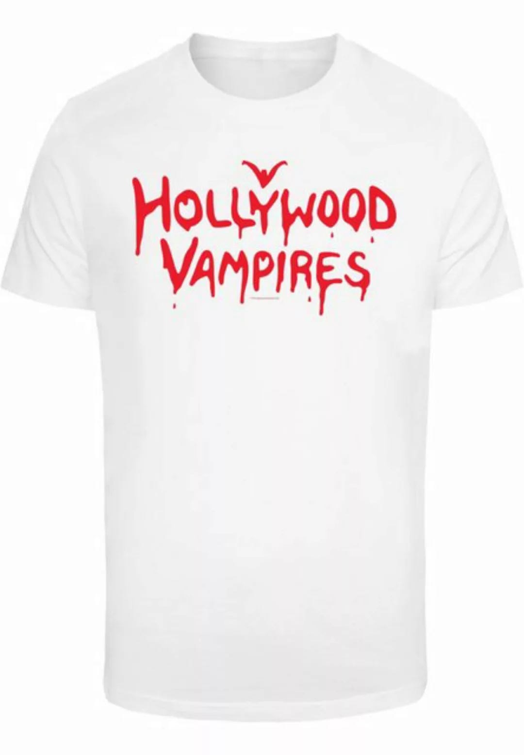 Merchcode T-Shirt Merchcode Herren Hollywood Vampires - Logo T-Shirt (1-tlg günstig online kaufen