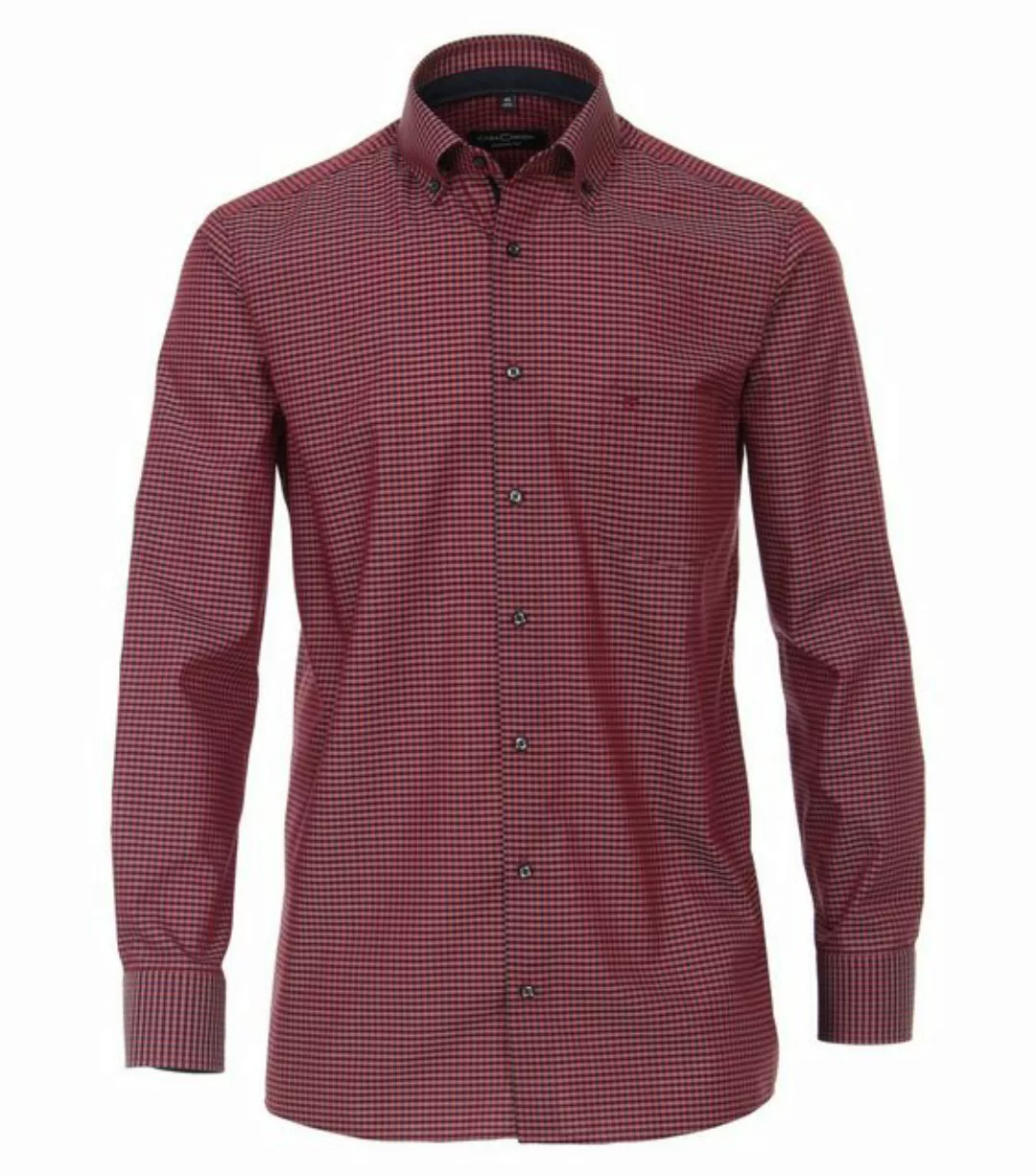 CASAMODA Karohemd Casamoda Comfort Fit Button-Down-Kragen günstig online kaufen