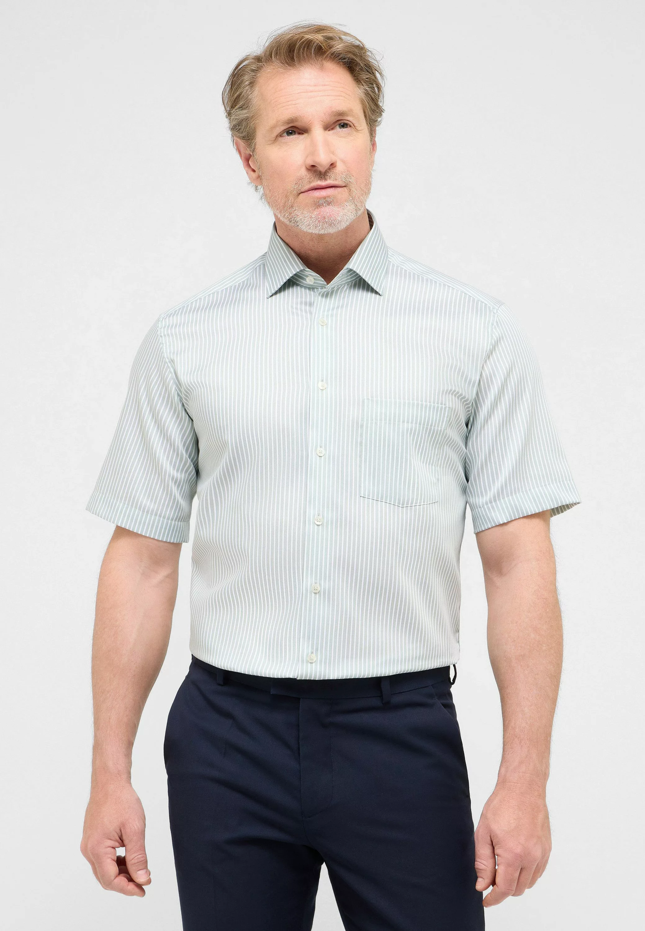 Eterna Kurzarmhemd "MODERN FIT", NON IRON (bügelfrei) günstig online kaufen