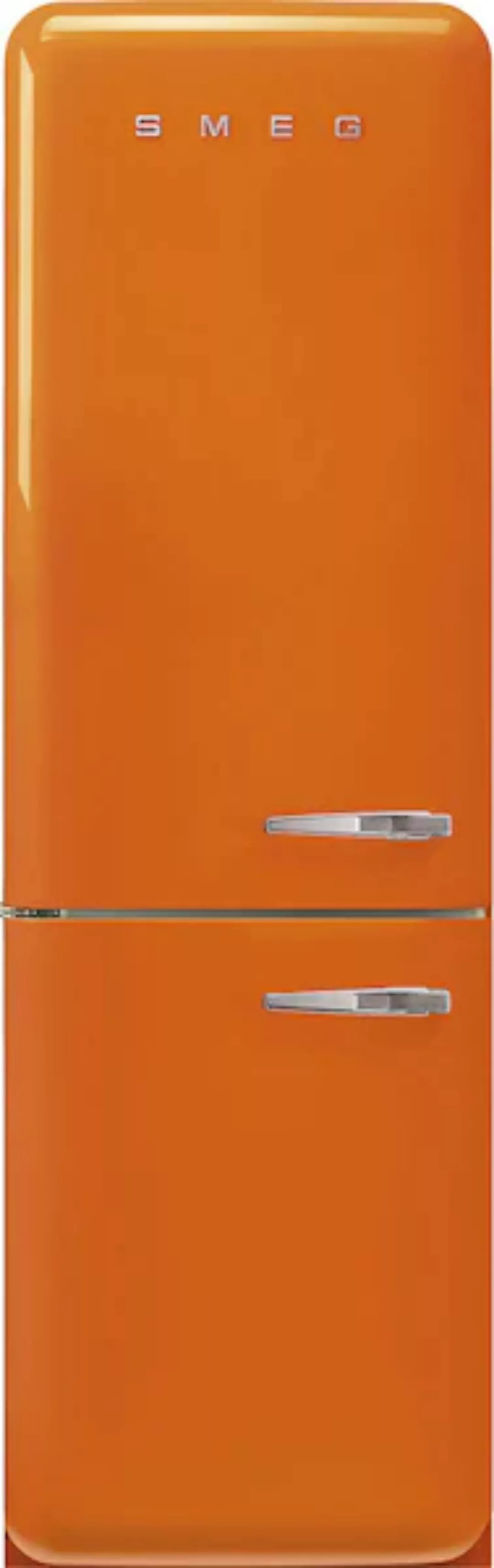 Smeg - FAB32 Kühl-/Gefrierkombination - orange/lackiert/Türnanschlag links/ günstig online kaufen