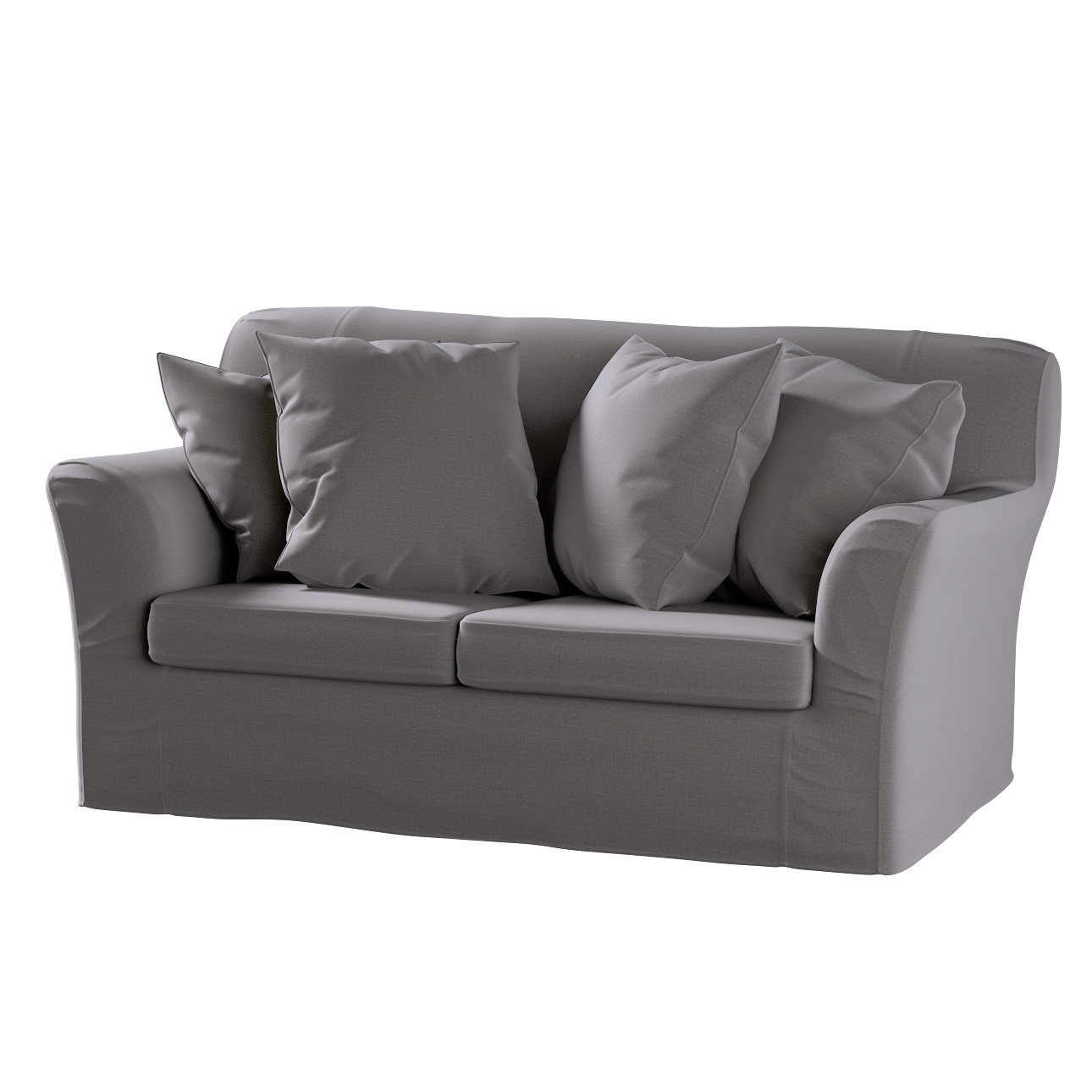 Bezug für Tomelilla 2-Sitzer Sofa nicht ausklappbar, braun, Sofahusse, Tome günstig online kaufen