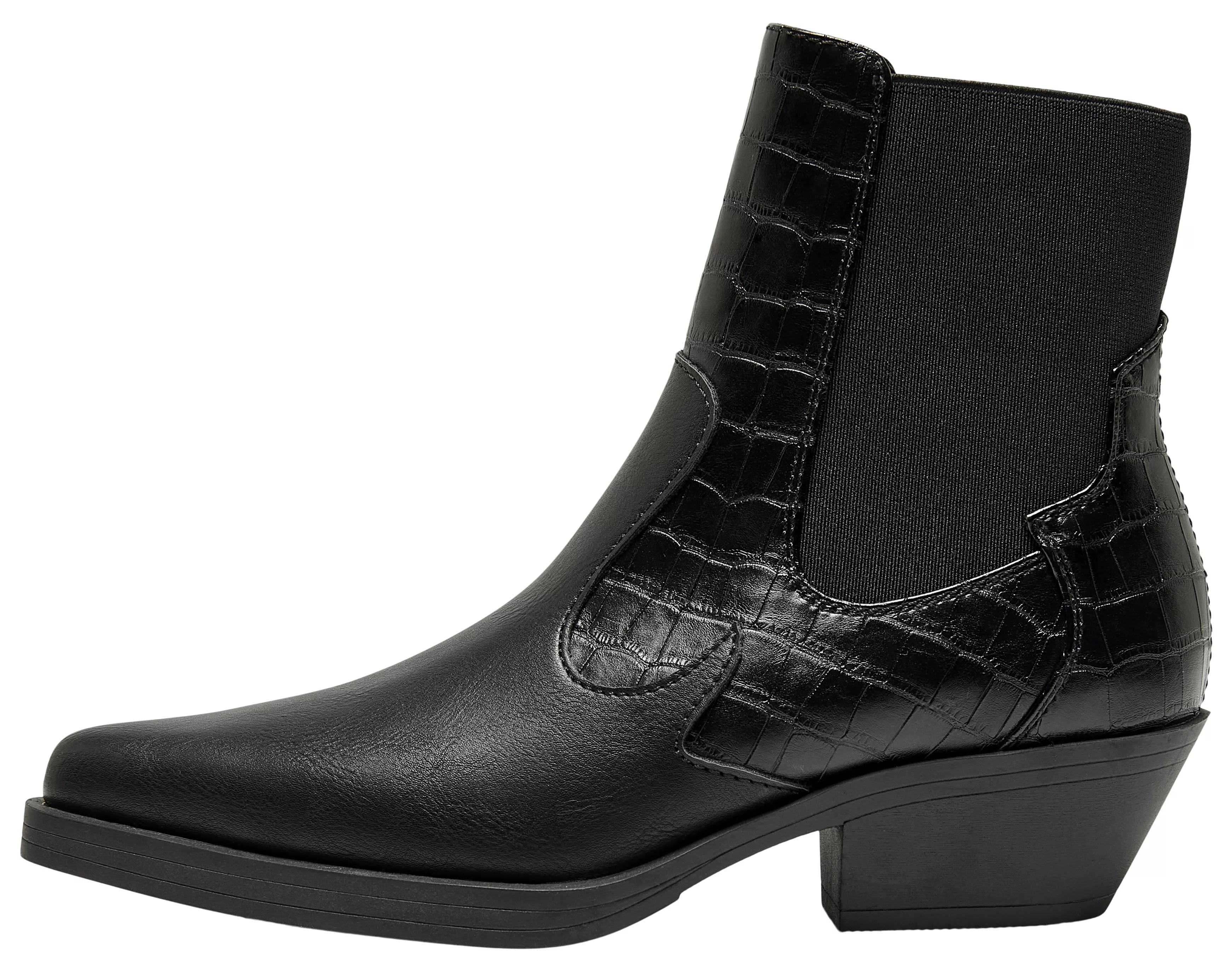 Only  Stiefeletten ONLBRONCO-2 SHORT PU COWBOY BOOT günstig online kaufen