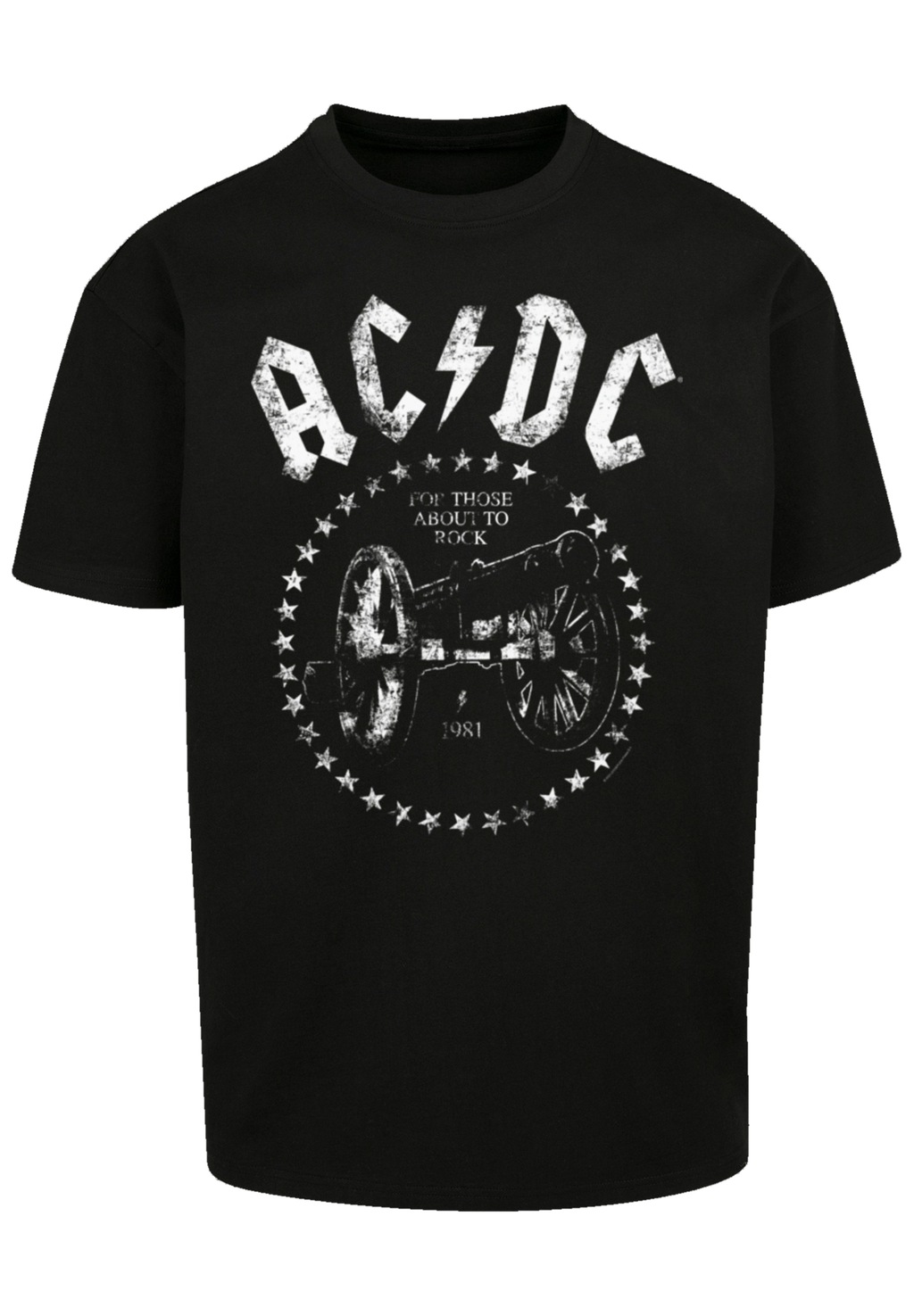 F4NT4STIC T-Shirt "ACDC We Salute You Cannon", Premium Qualität günstig online kaufen