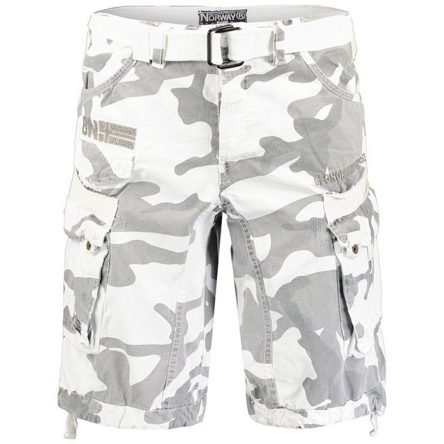 Geographical Norway Cargoshorts Herren kurze Hose Brpanoramique Camo (1-tlg günstig online kaufen