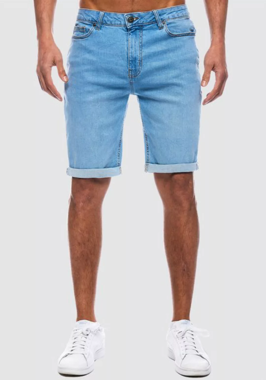 Smith & Solo Jeansshorts Herren, kurze Hosen Männer, Shorts 5-Pocket Style günstig online kaufen