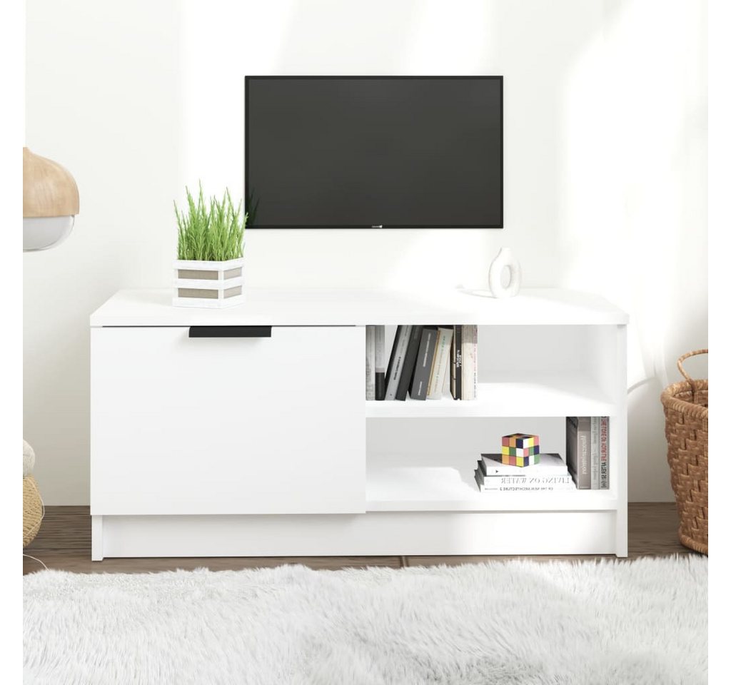 vidaXL TV-Schrank TV-Schrank Weiß 80x35x36,5 cm Spanplatte Lowboard günstig online kaufen