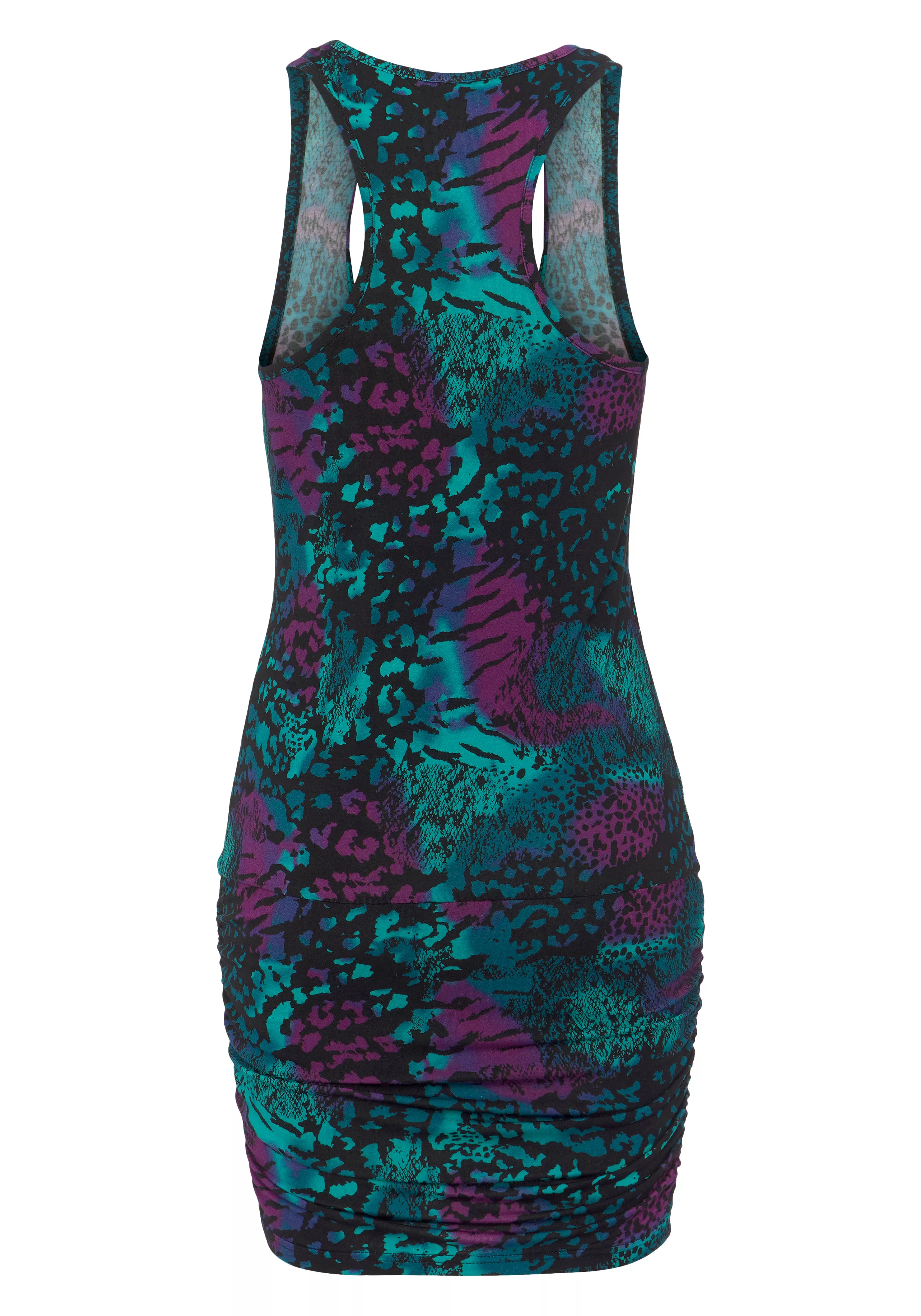 LASCANA Druckkleid, aus Jerseyqualität im Animal-Look, kurzes Sommerkleid, günstig online kaufen