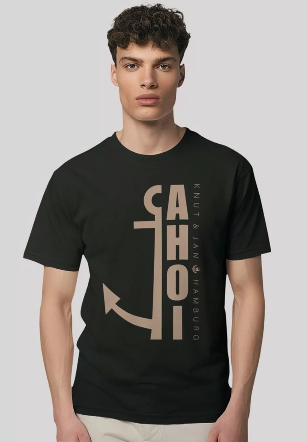 F4NT4STIC T-Shirt "Ahoi Anker Knut & Jan Hamburg", Premium Qualität günstig online kaufen